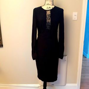 New jersey evening dress